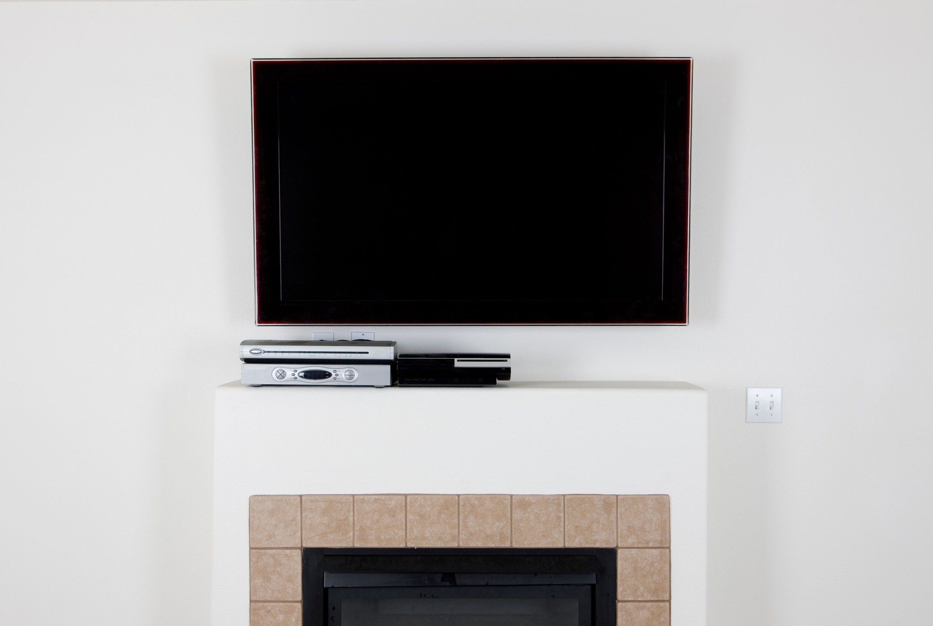 Wall mounted television